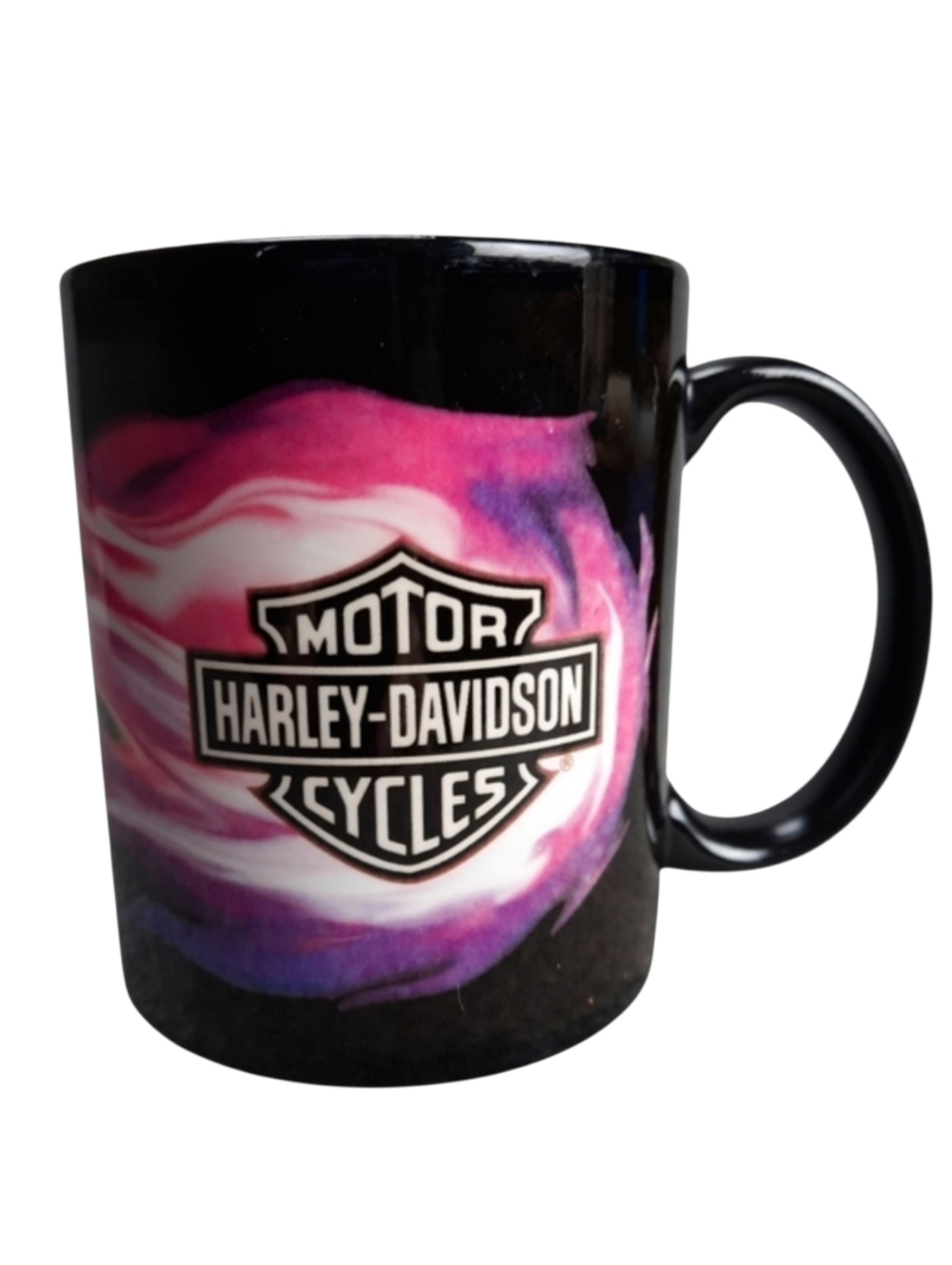 Harley-Davidson Flaming Ceramic Coffee Mug